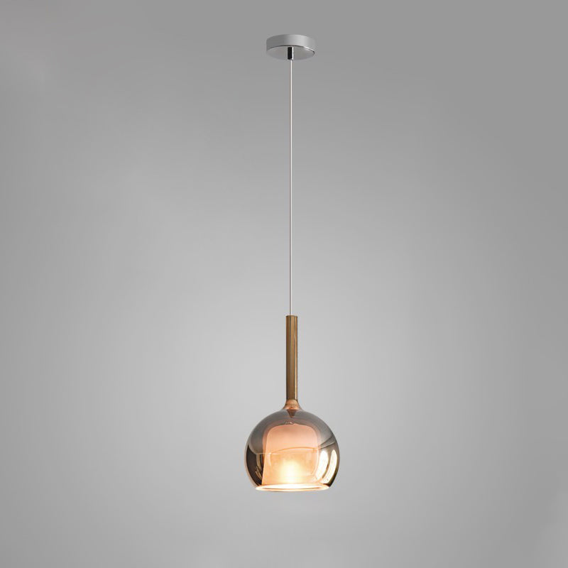 Glo Pendant Light ∅ 7.9″ x H 14.2″ / Dia 20cm x H 36cm / Gold Pendant light