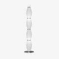 Grand Collier Floor Lamp ? 12.9″ x H 66″ / Dia 33cm x H 168cm / Chrome & White / US plug Floor lamp