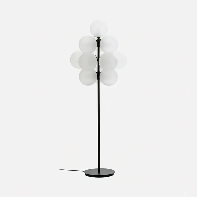 Grape Floor Lamp ∅ 24″ x H 63″ / Dia 61cm x H 160cm / Frosted white / US plug Floor lamp