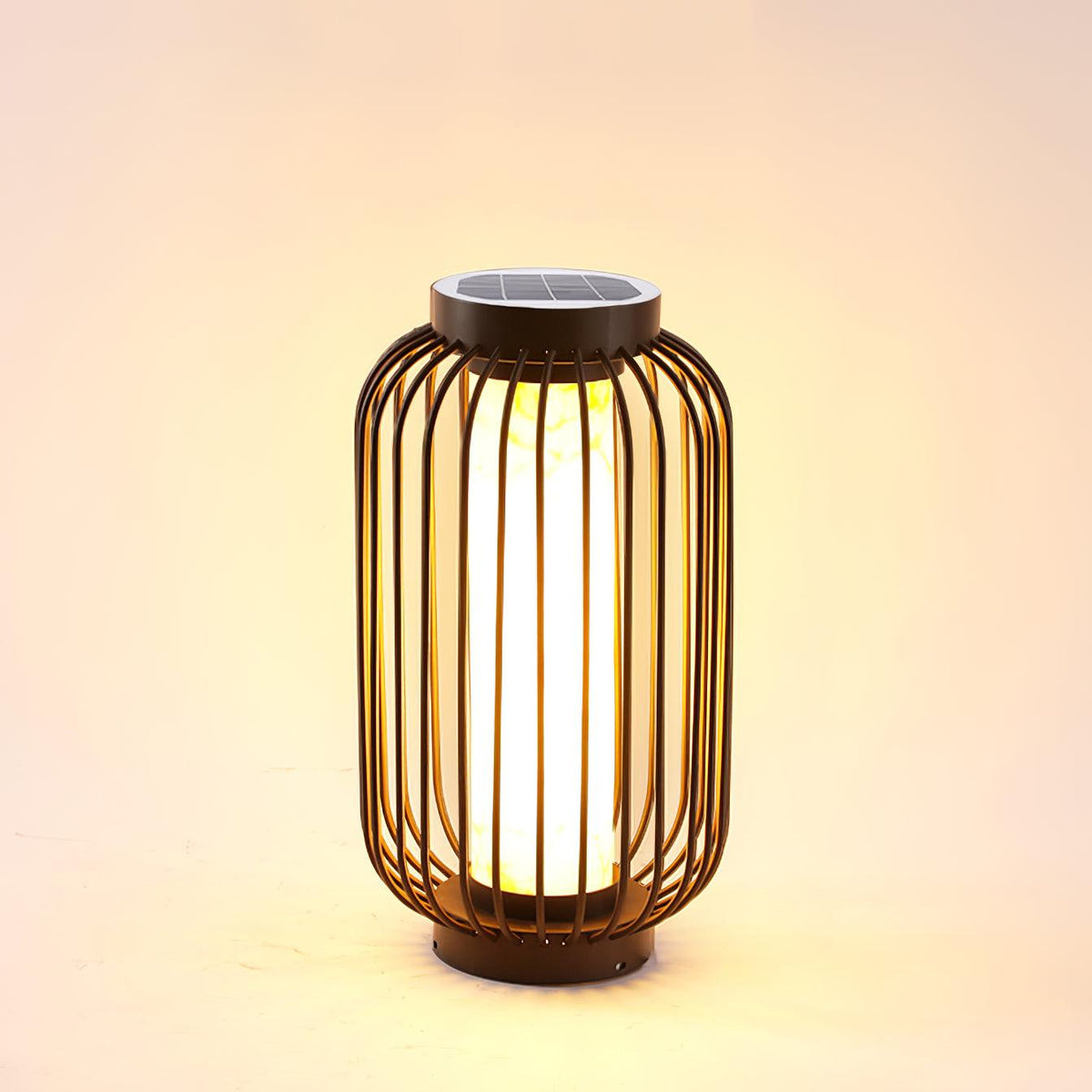 Graydon Outdoor Table Lamp ∅ 10.6″ x H 19.7″ / Dia 27cm x H 50cm / Model B: Solar-Powered Version / Warm Light Table