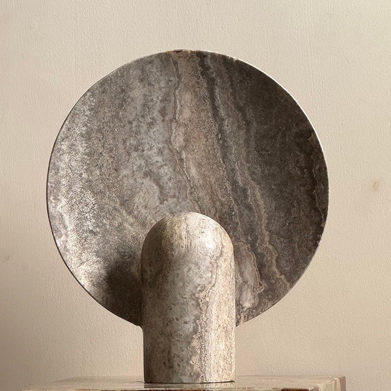 Fan Marble Table Lamp