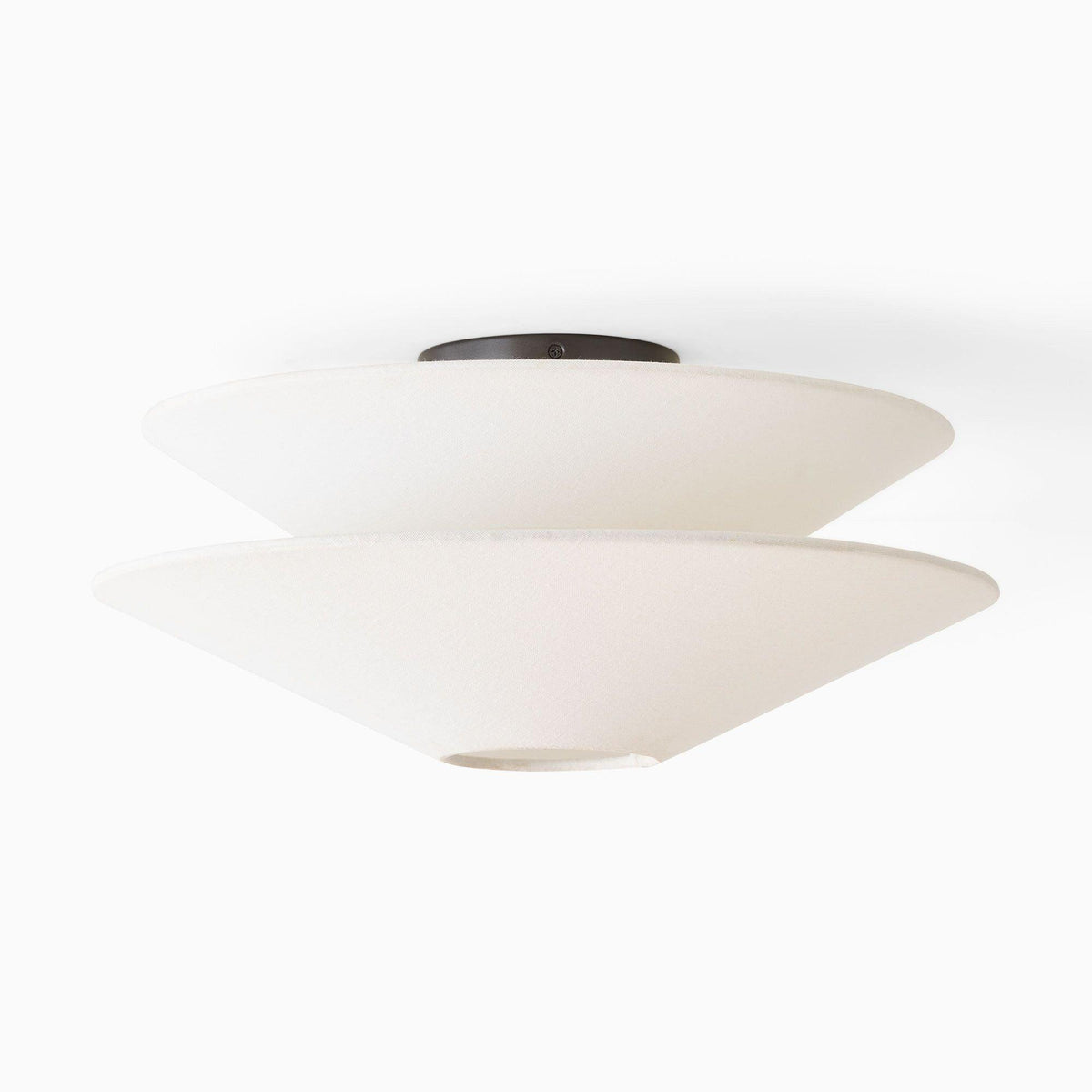 Gull Flushmount Ceiling Light ? 19.7″ x H 7.9″ / Dia 50cm x H 20cm / White Ceiling lamp