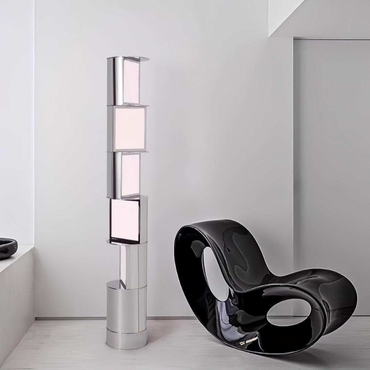 Half Cylindrical Rotating Floor Lamp Floor lamp