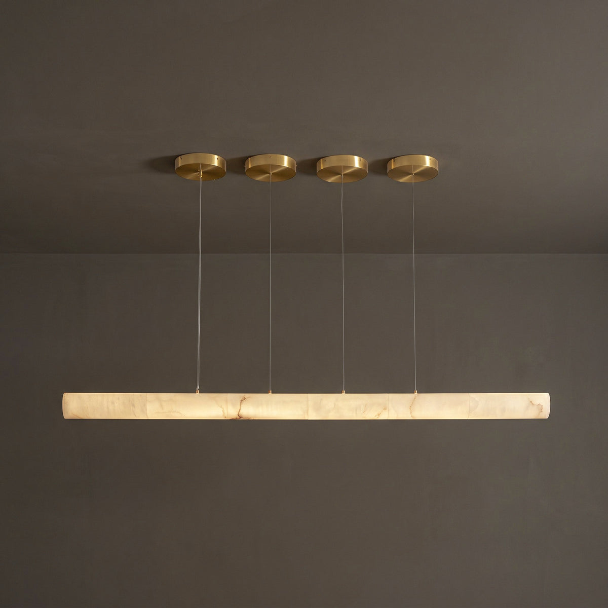 Halima Linear Alabaster Chandelier