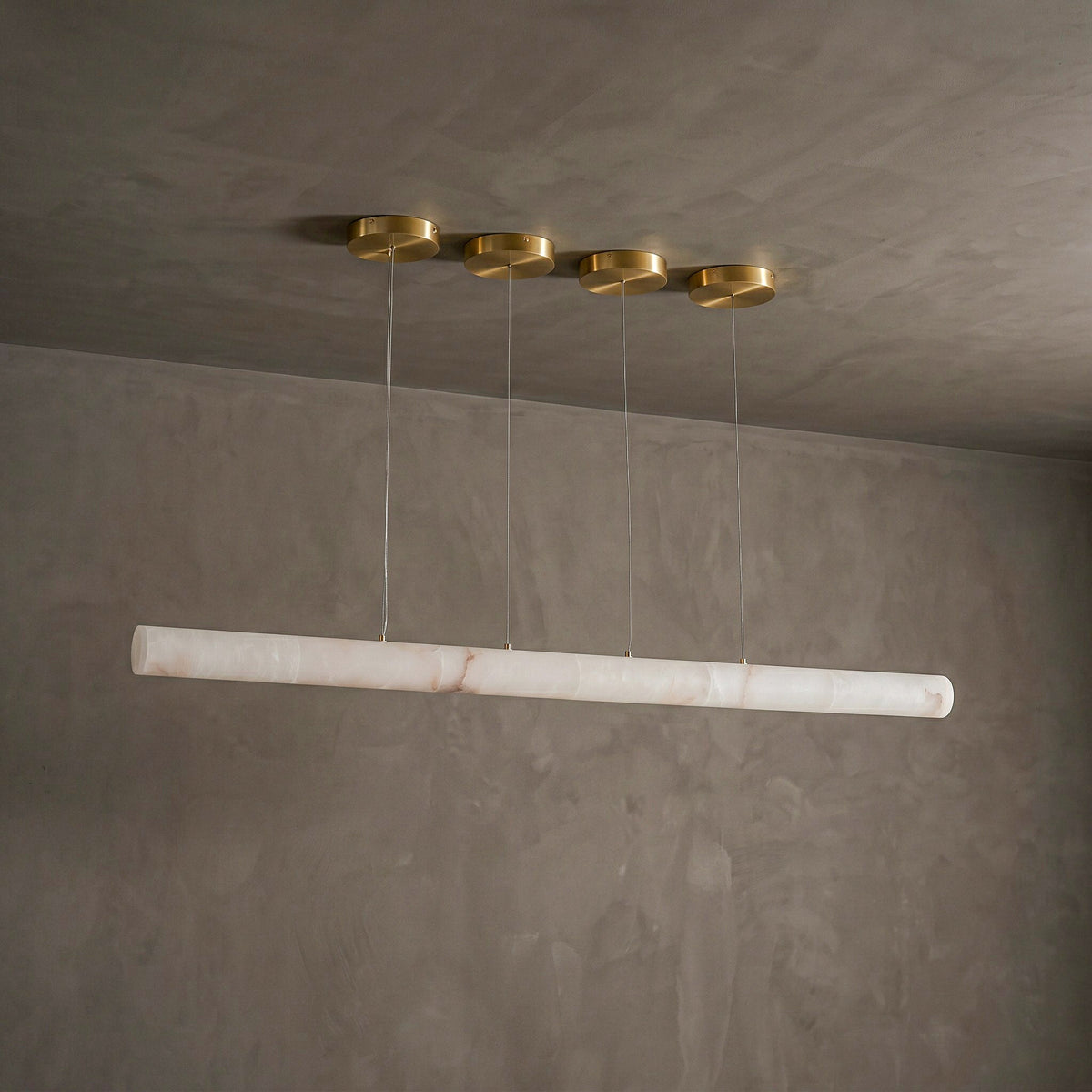 Halima Linear Alabaster Chandelier