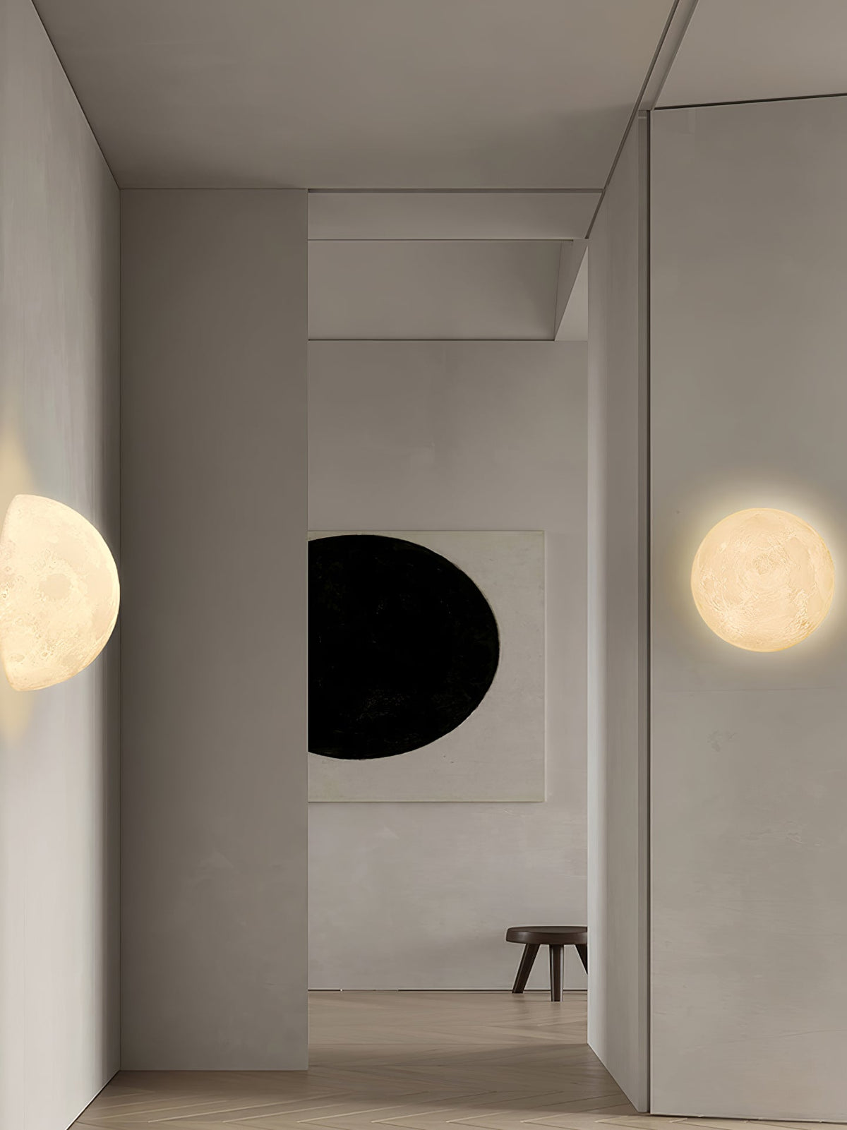 Moon 3D Wall Lamp Wall lamp