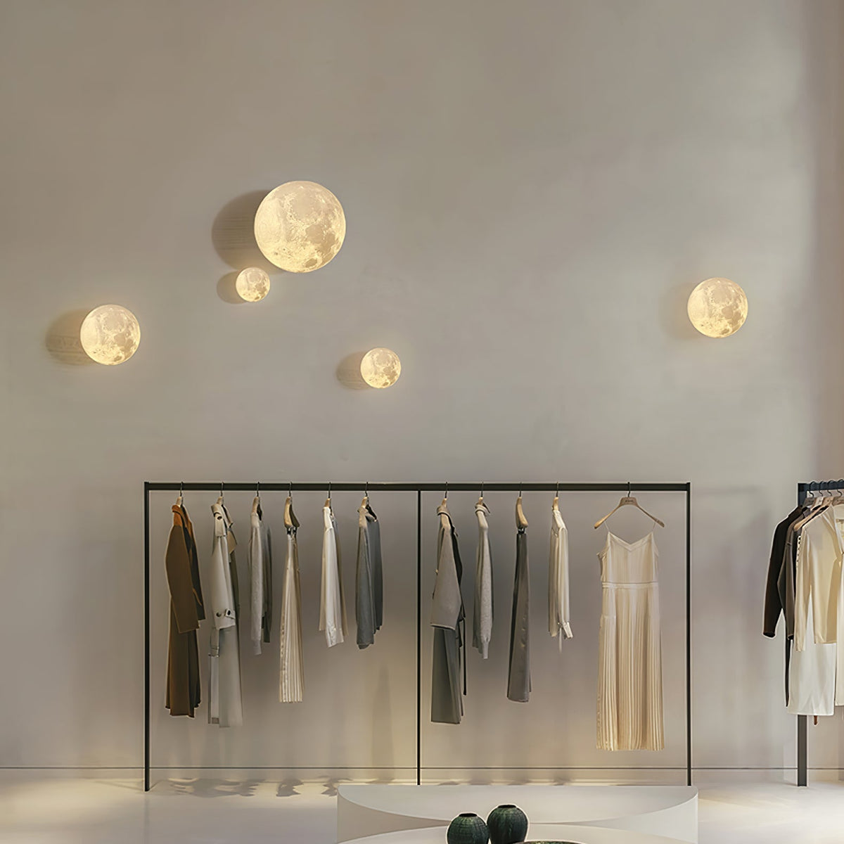 Moon 3D Wall Lamp Wall lamp