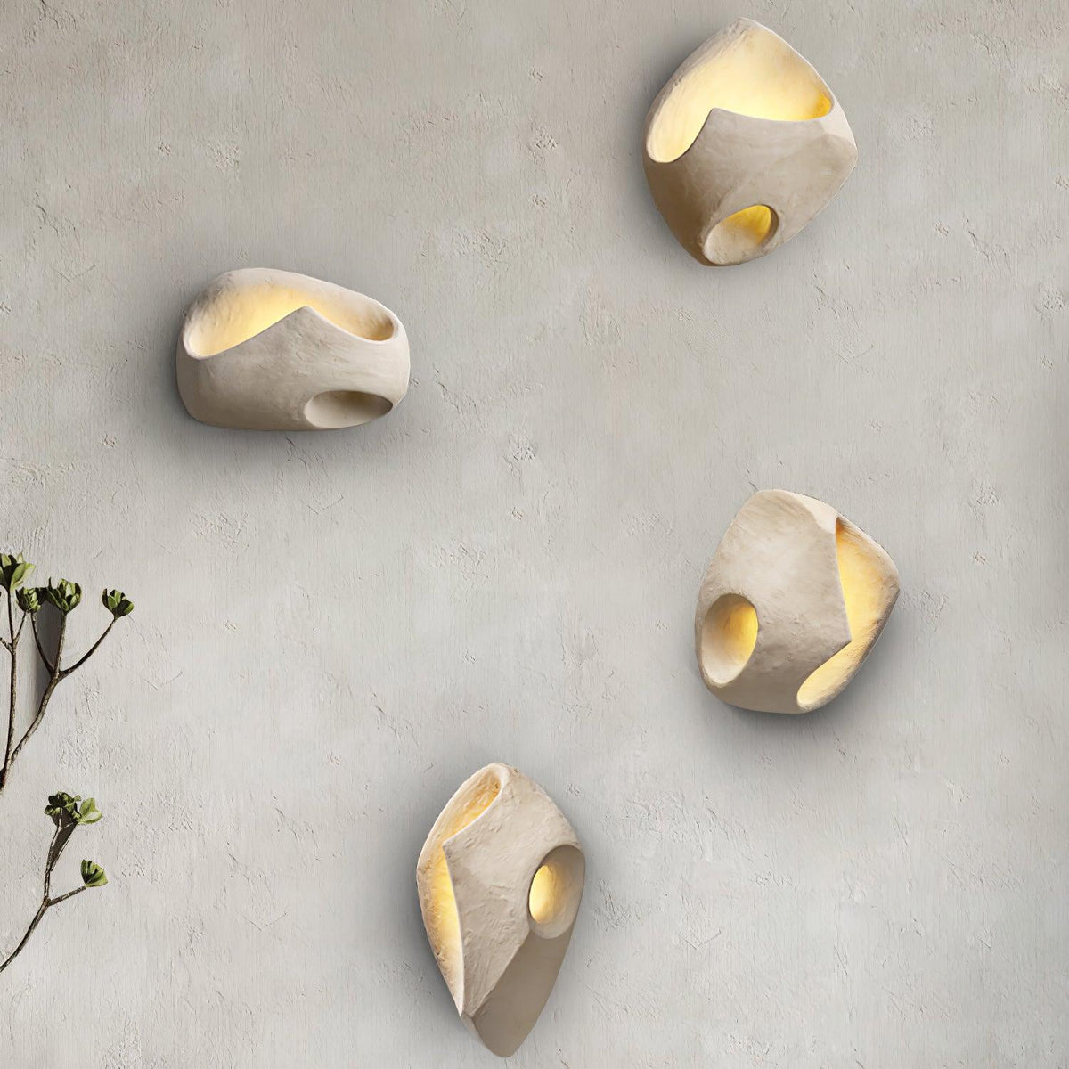 Cement Hollow Wall Light Wall lamp
