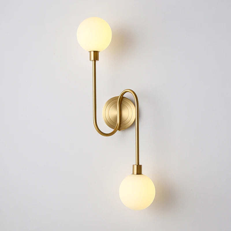 Holten Brass Armed Sconce