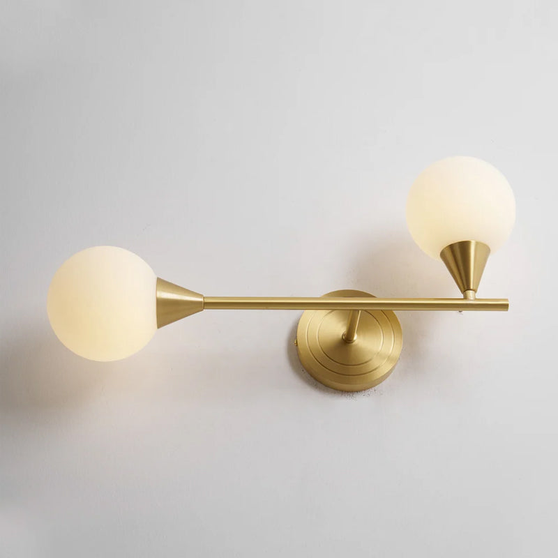 Holten Brass Armed Sconce