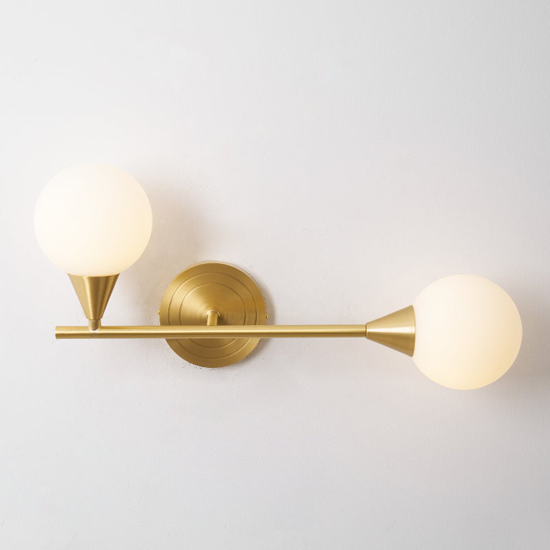Holten Brass Armed Sconce