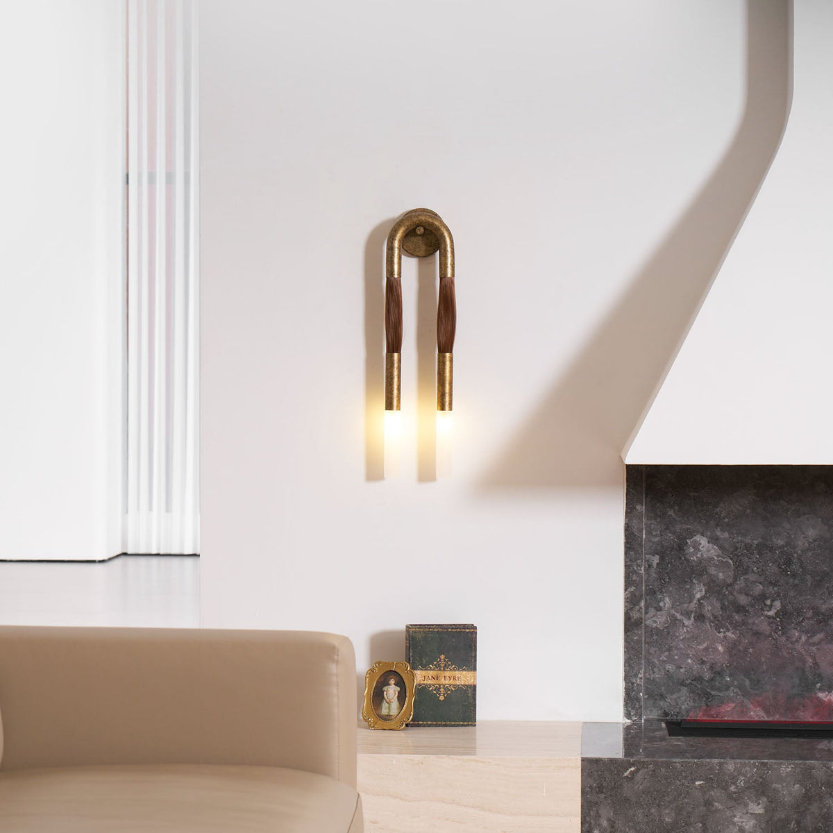 Double Head Antonia Sconce
