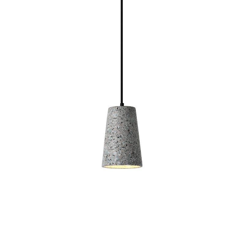 Hubble Cement Pendant Lights ∅ 5.5″ x H 8.3″ / Dia 14cm x H 21cm / Grey Pendant light