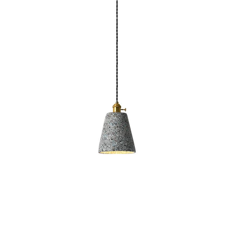 Hubble Cement Pendant Lights ∅ 6.7″ x H 9.4″ / Dia 17cm x H 24cm / Grey Pendant light