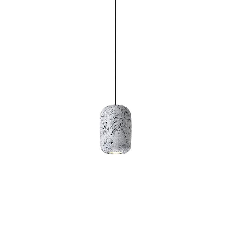 Hubble Cement Pendant Lights ∅ 3.9″ x H 6.3″ / Dia 10cm x H 16cm / White Pendant light
