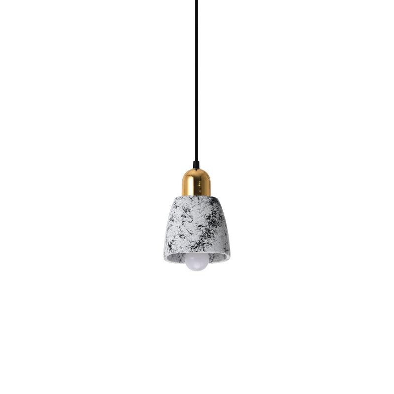 Hubble Cement Pendant Lights ∅ 5.9″ x H 7.5″ / Dia 15cm x H 19cm / White Pendant light