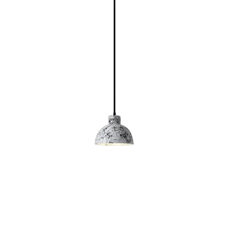 Hubble Cement Pendant Lights ∅ 8.1″ x H 6.1″ / Dia 20.5cm x H 15.5cm / White Pendant light