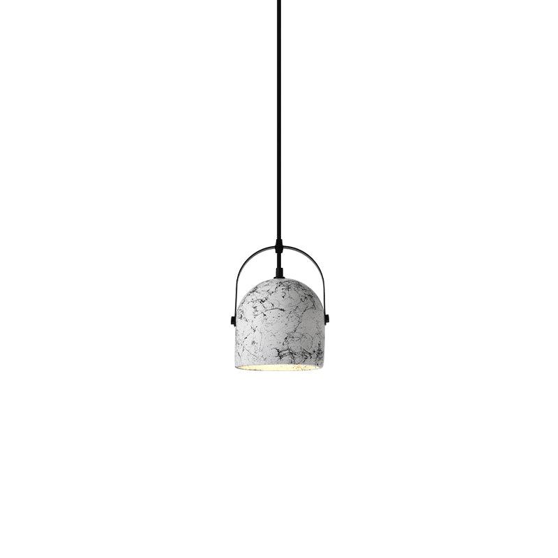 Hubble Cement Pendant Lights ∅ 6.7″ x H 8.7″ / Dia 17cm x H 22cm / White Pendant light