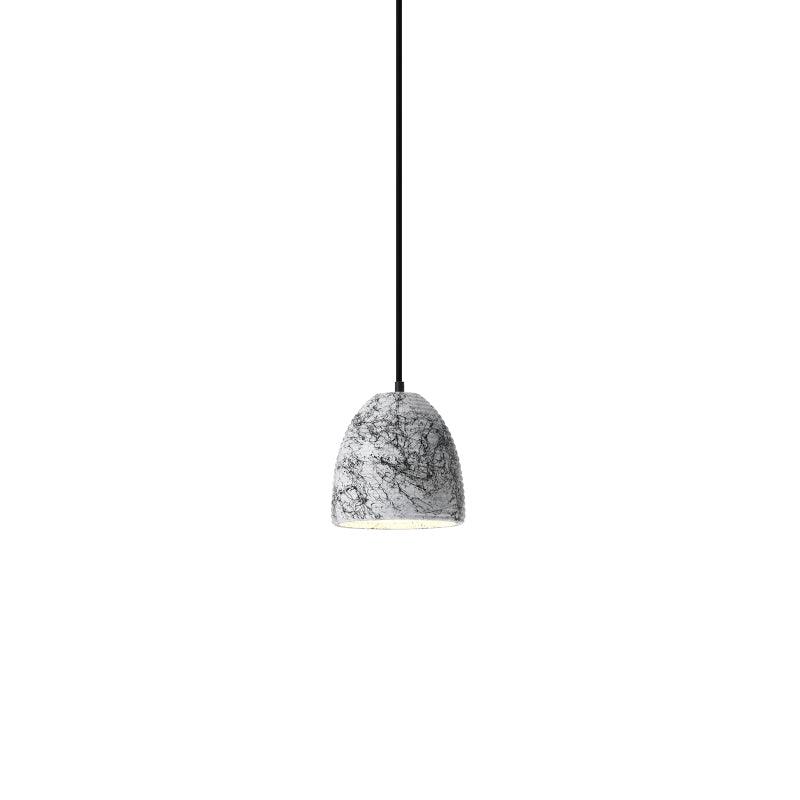 Hubble Cement Pendant Lights ∅ 7.1″ x H 8.3″ / Dia 18cm x H 21cm / White Pendant light