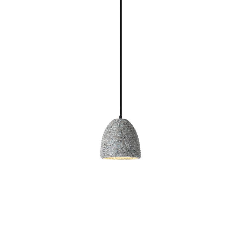Hubble Cement Pendant Lights ∅ 7.1″ x H 8.3″ / Dia 18cm x H 21cm / Grey Pendant light