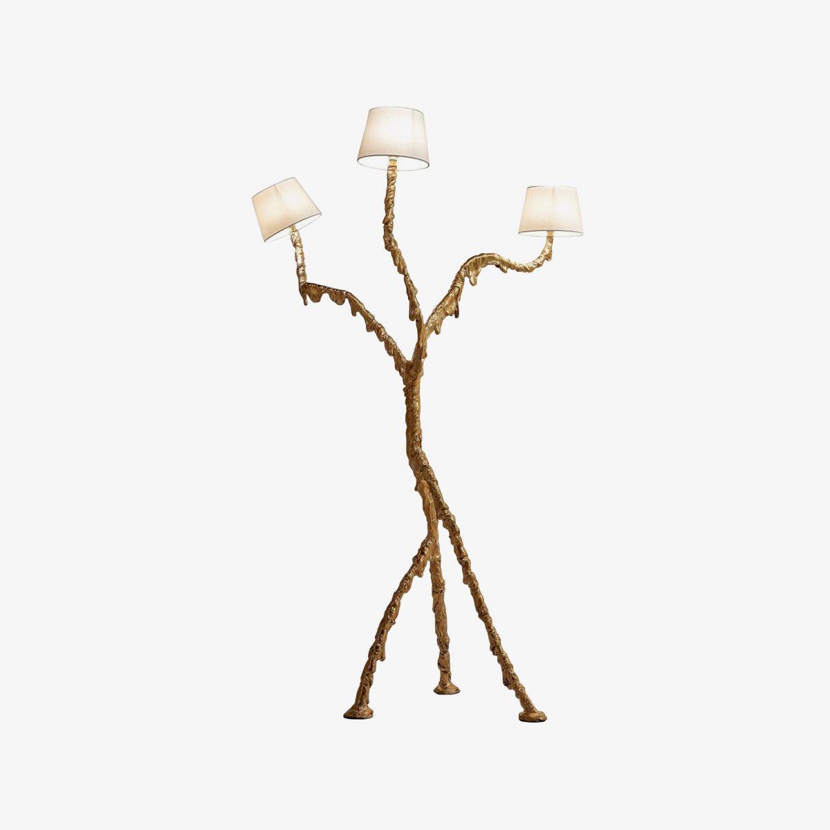 Ines Floor Lamp ∅ 31.5″ x H 78.7″ / Dia 80cm x H 200cm / Brass / US plug Floor lamp