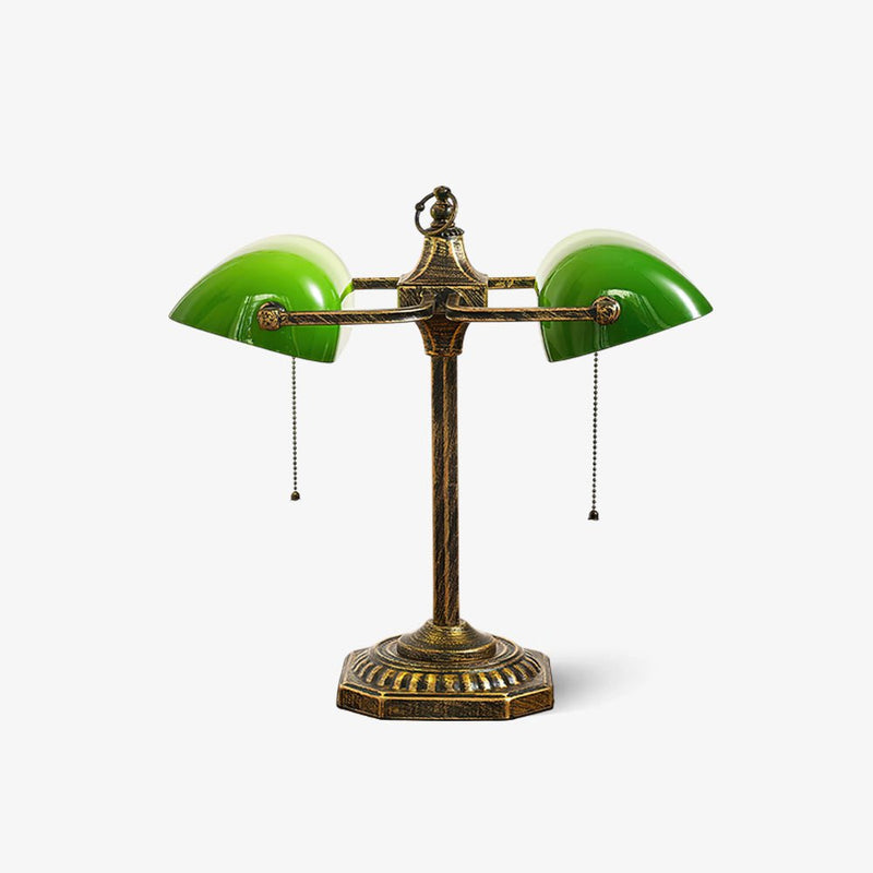 Jade Collection Table Lamp ? 15.4″ x H 15.7″ / Dia 39cm x H 40cm / Bronze & Green / AU Plug 1001 Table lamp