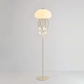 Jellyfish Floor Lamp 6 + 1 Heads ? 15.7″ x H 65″ / Dia 40cm x H 165cm / Beige & Warm Light / US Plug Floor lamp