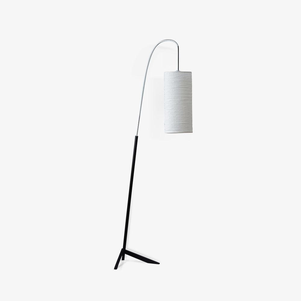 Kalmar Floor Lamp ∅ 40.9″ x H 66.1″ / Dia 104cm x H 168cm / Black＆White / US plug Floor lamp