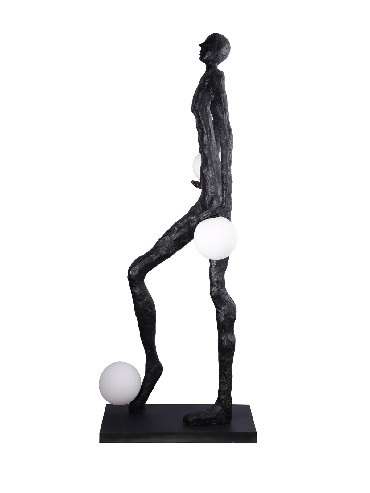Kicking Ball Sculpture Character Floor Lamp Floor lamp