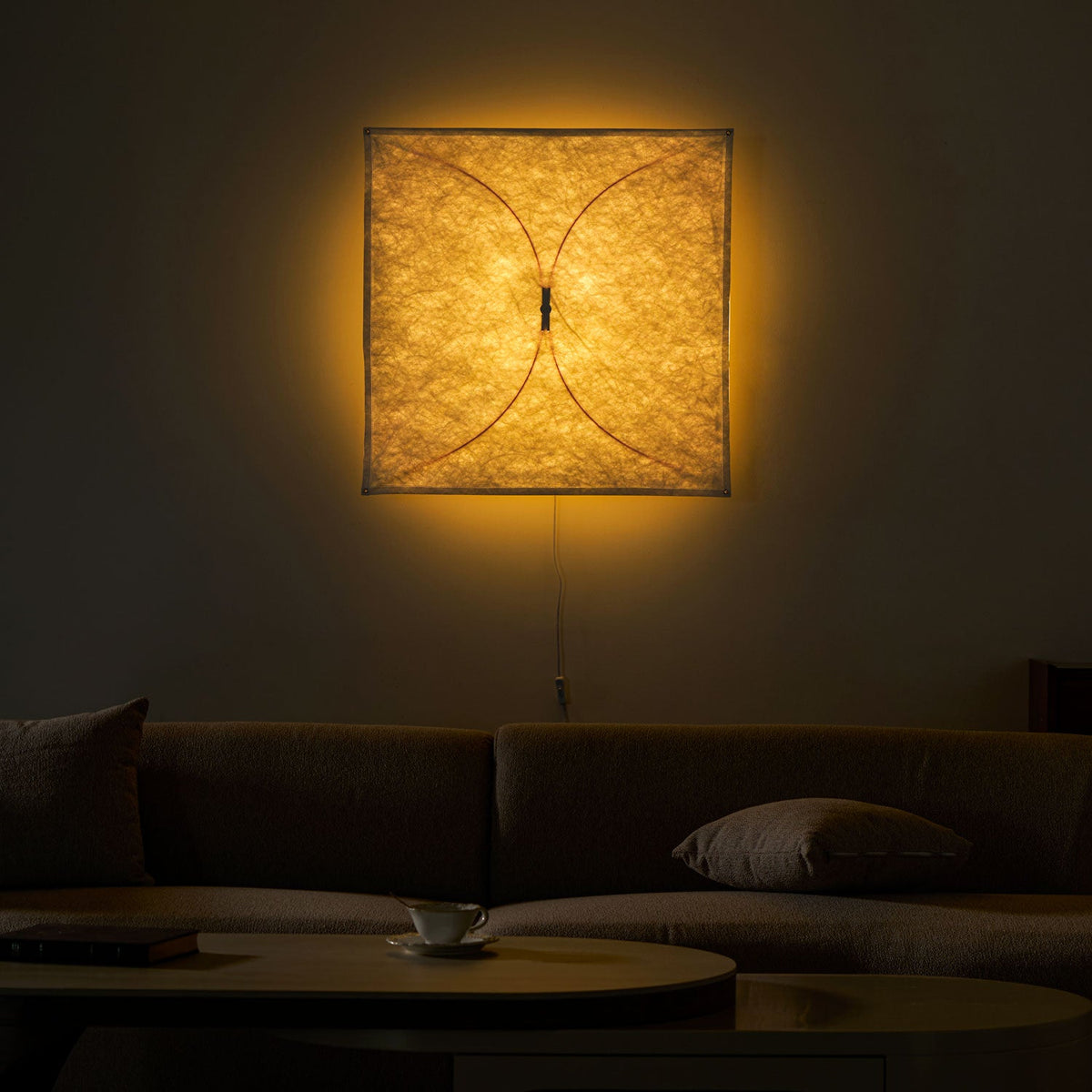 DuPont Paper Plug-in Wall Light