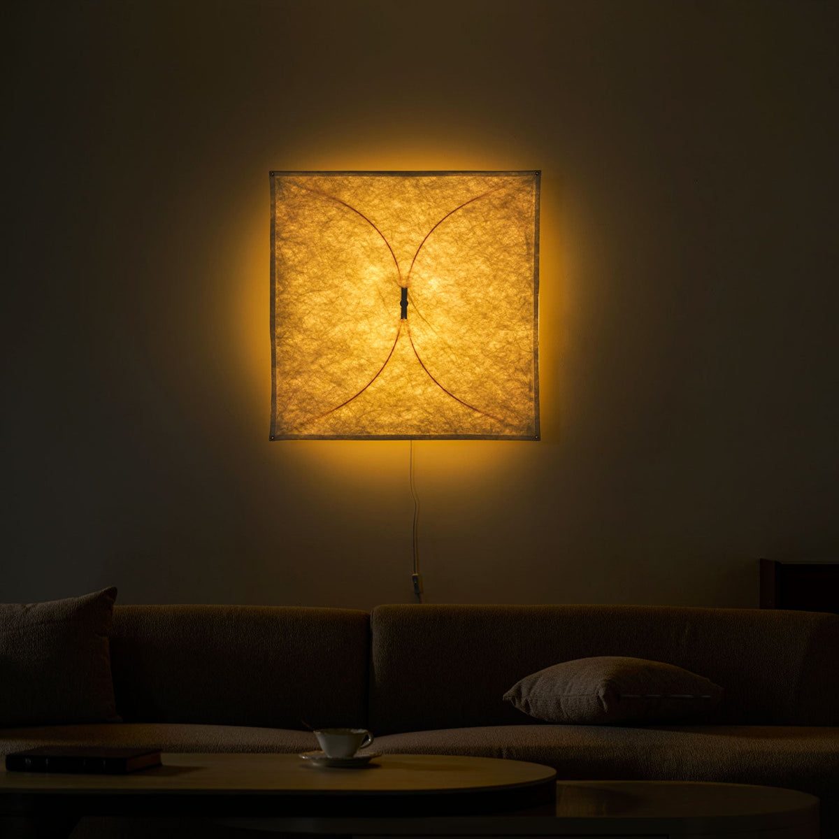 DuPont Paper Plug-in Wall Light