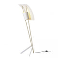 Kite Floor Lamp W 19.7″ x H 65″ / W 58cm x H 165cm / White & Gold / US Plug Floor lamp