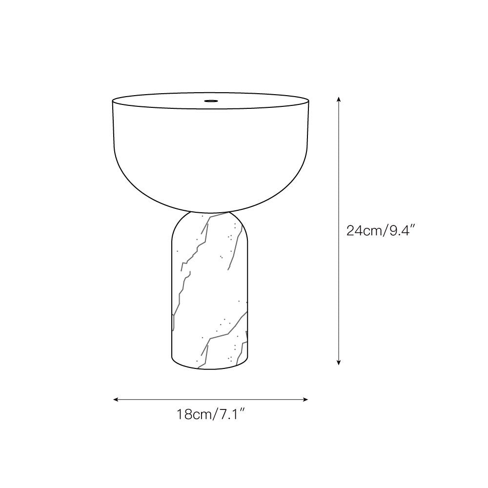 Kizu Table Lamp (built-in battery)