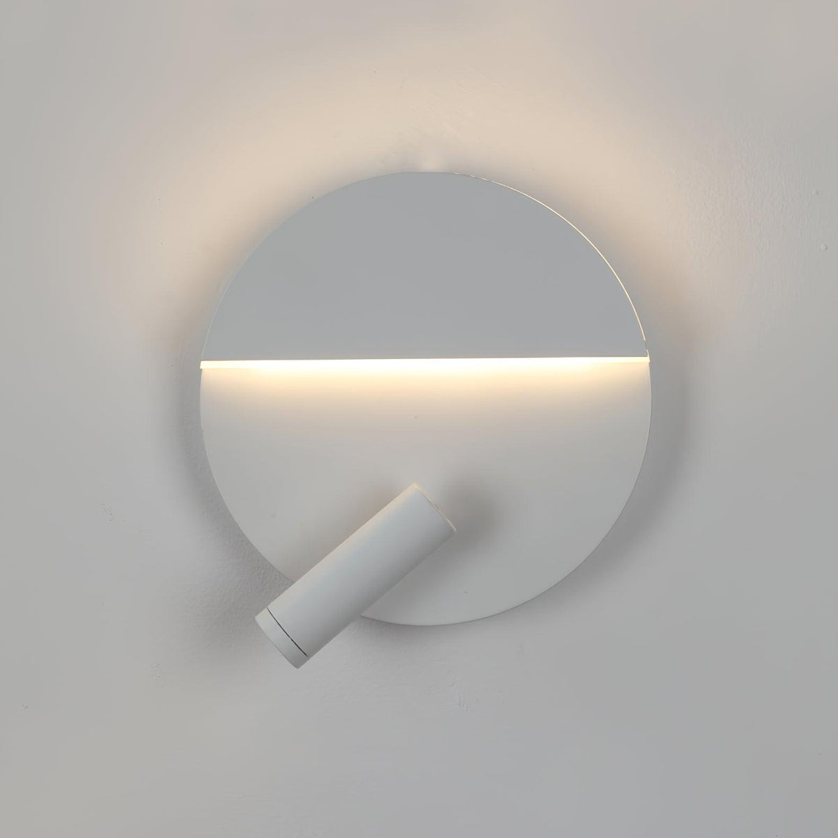 Kneeland Rotatable Wall Lamp ? 7.9″ x H 7.9″ / Dia 20cm x H 20cm / White / Warm Light Wall lamp