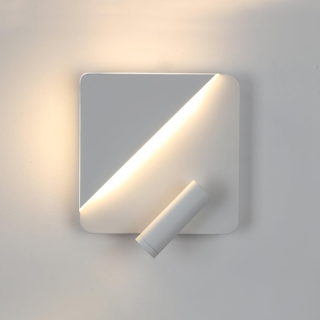 Kneeland Rotatable Wall Lamp ? 7.1″ x H 7.1″ / Dia 18cm x H 18cm / White / Warm Light Wall lamp