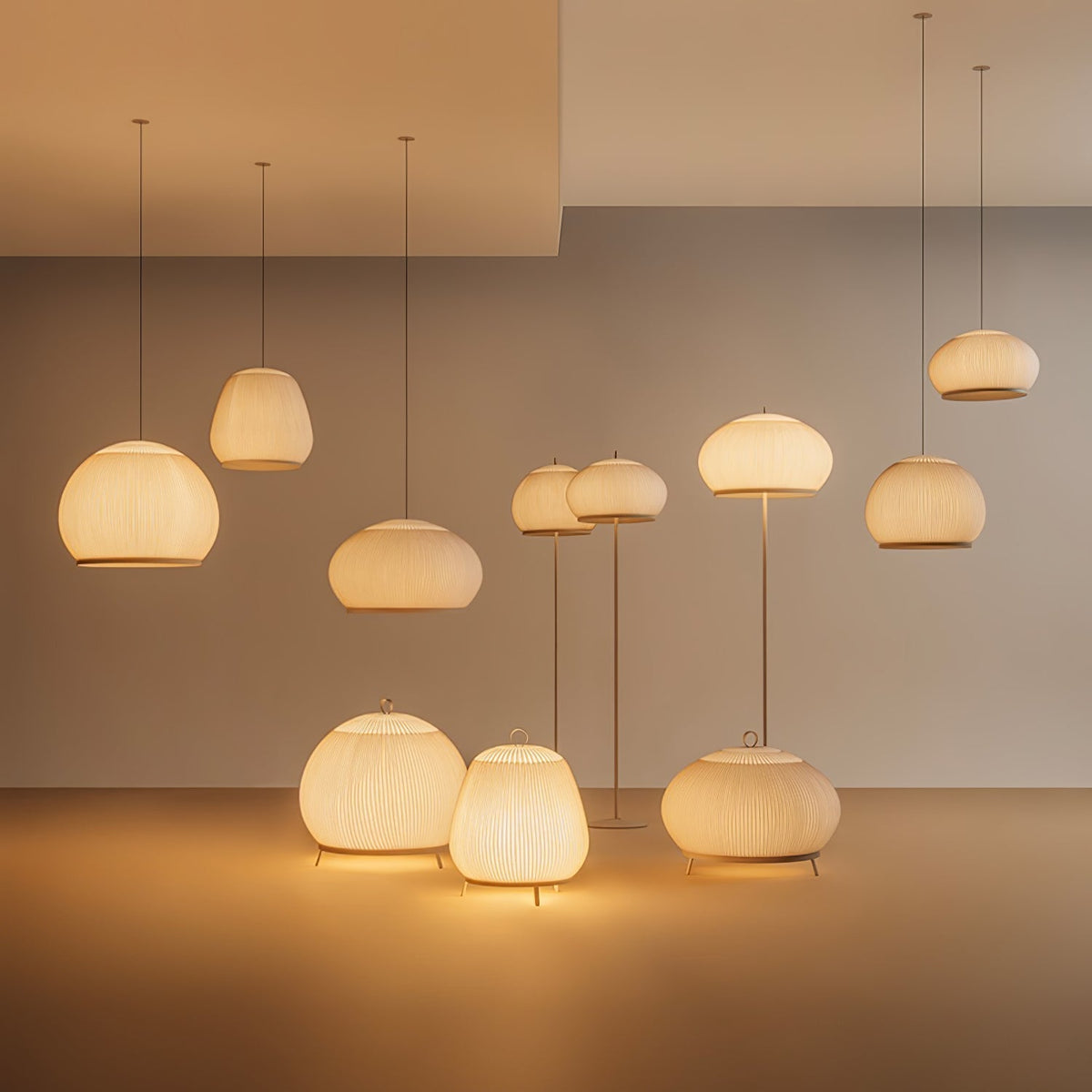 Lantern Knit Floor Lamp Floor lamp