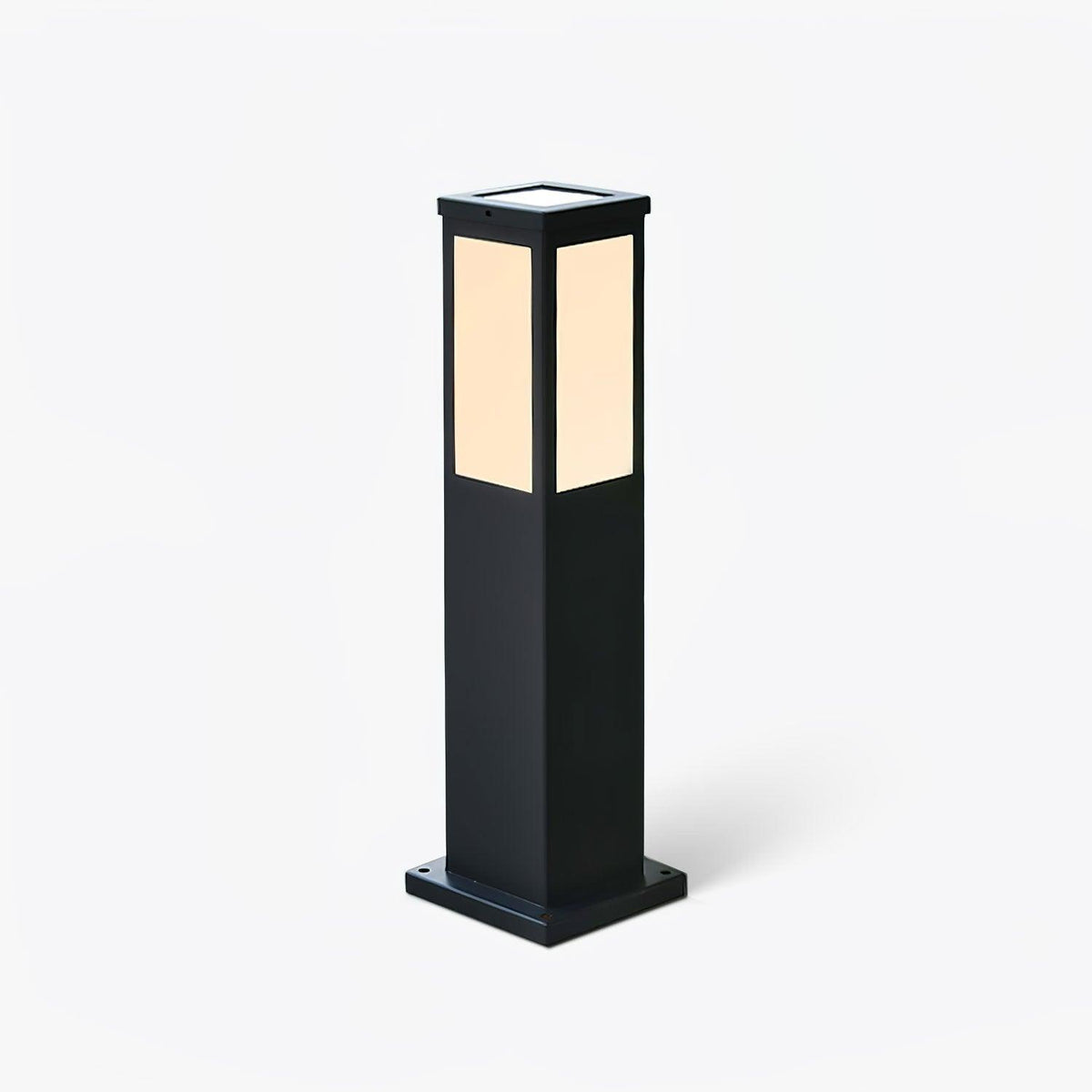 Kuzco Bollard Outdoor Light ∅ 5.5″ x H 23.6″ / Dia 14cm x H 60cm / Black / Warm Light Outdoor Lighting