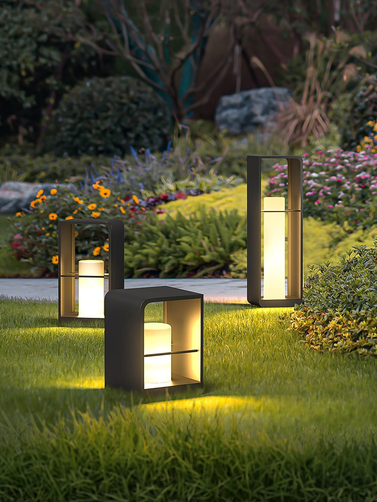 Lantern Garden Solar Outdoor Light Table lamp