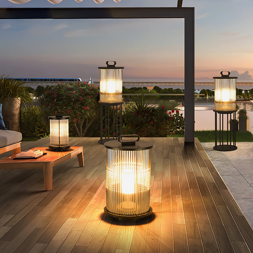 Lantern Garden Solar Outdoor Light Floor lamp