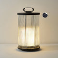 Lantern Garden Solar Outdoor Light ? 7.9″ x H 14.2″ / Dia 20cm x H 36cm / Black & Clear / Warm Light Floor lamp