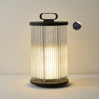Lantern Garden Solar Outdoor Light ? 7.9″ x H 14.2″ / Dia 20cm x H 36cm / Black & Clear / Warm Light Floor lamp