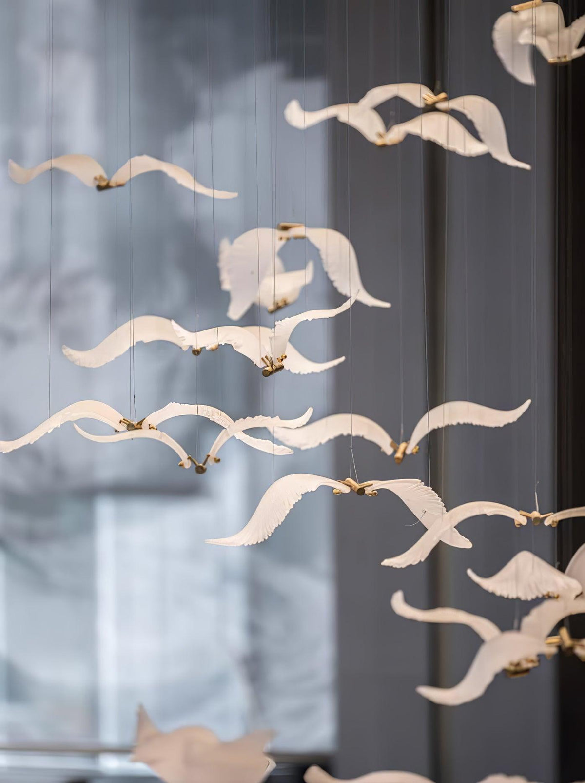 Large Seagull Chandelier Chandelier