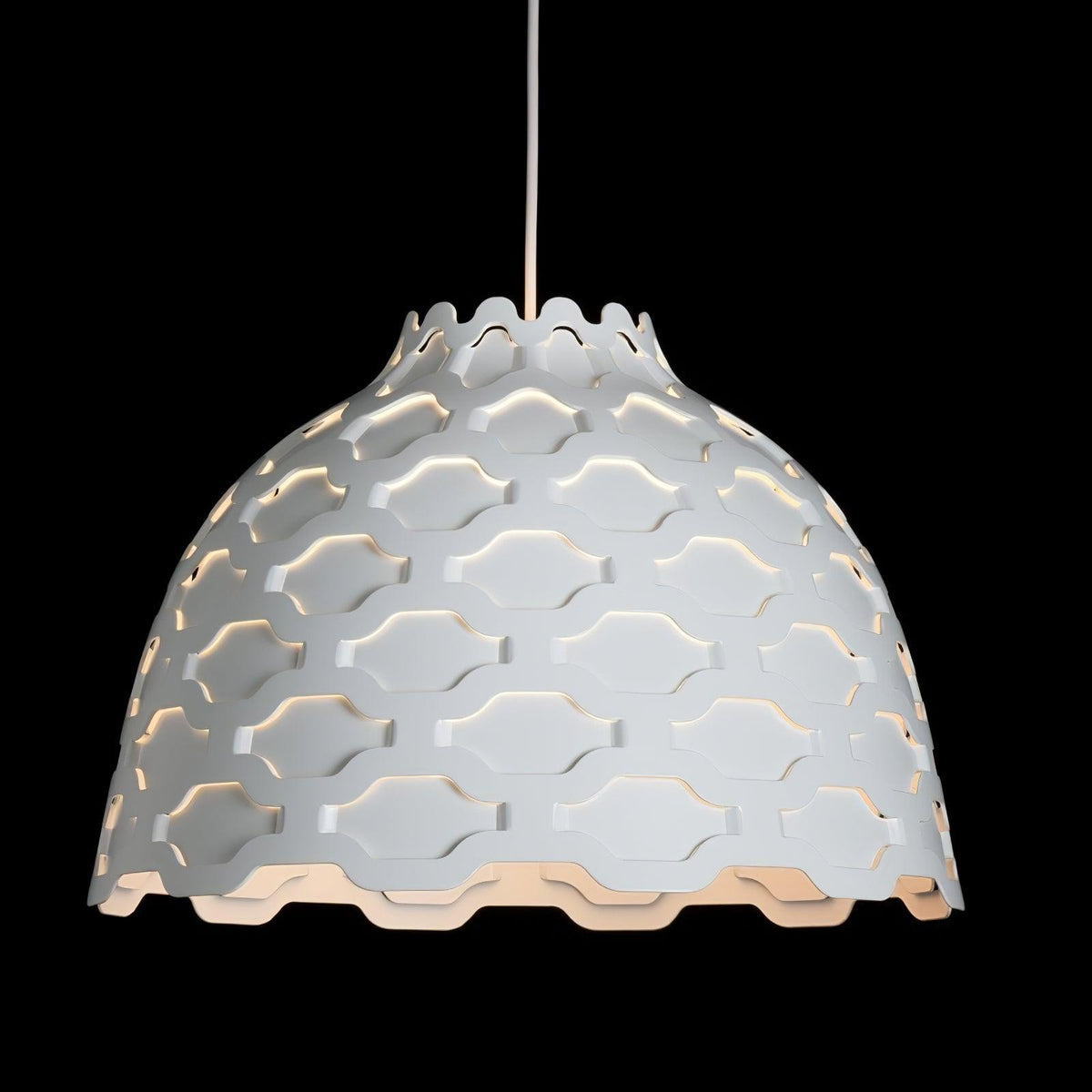 Lc Shutters Pendant Lamp ∅ 13.7″ x H 9.4″/ Dia 35cm x H 24cm / White Pendant light