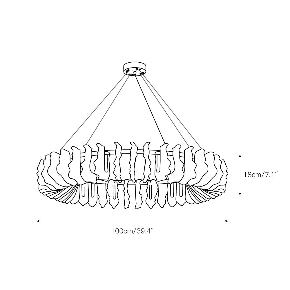 Gatsby Deco Chandelier