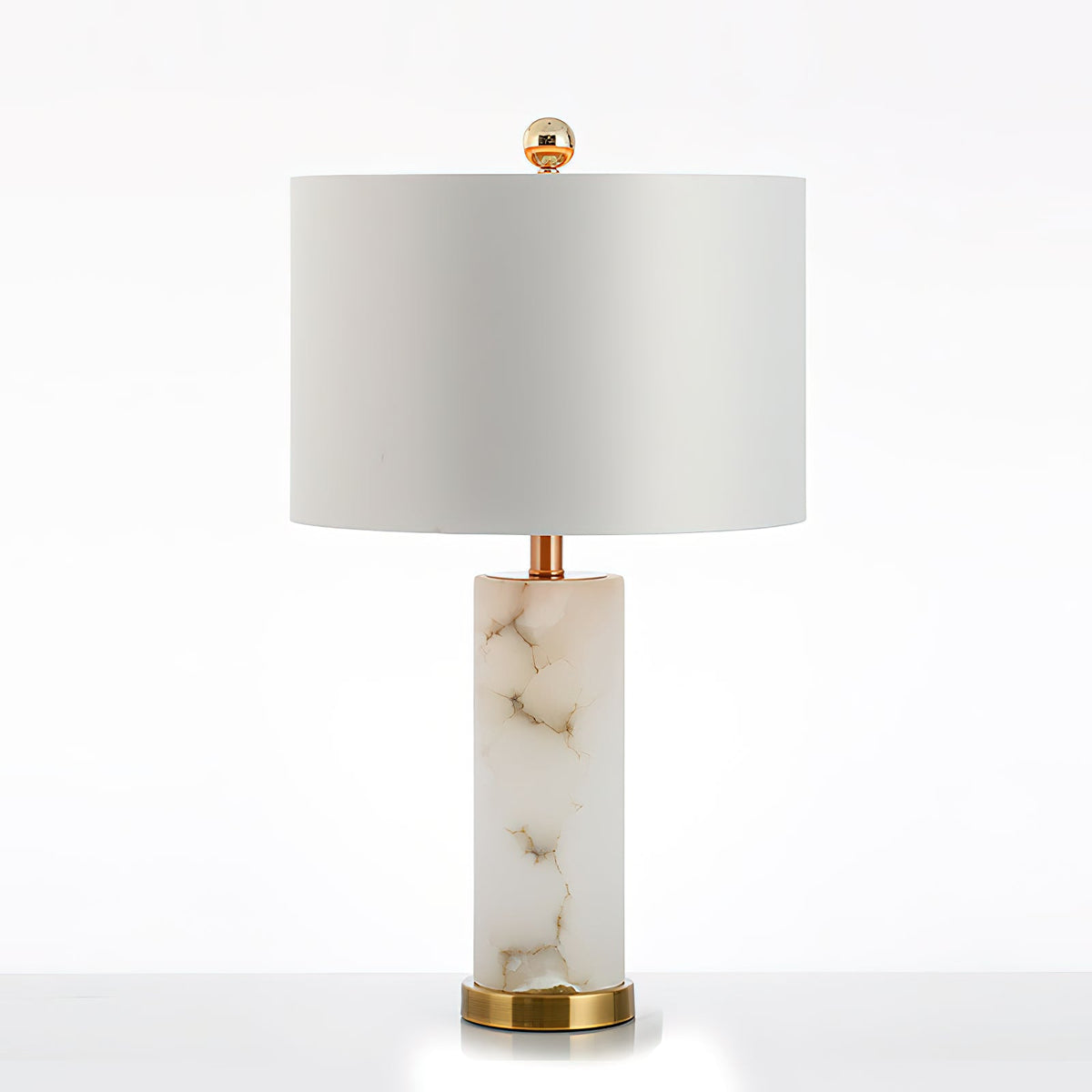 Lineham Alabaster Table Lamp