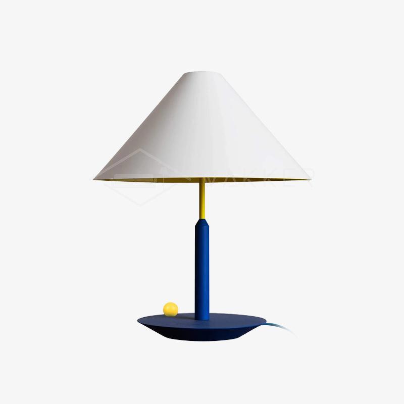 Little Eliah Table Lamp ? 16.5″ x H 21.6″ / Dia 42cm x H 55cm / Blue + Yellow / US Plug Table lamp