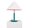 Little Eliah Table Lamp ? 16.5″ x H 21.6″ / Dia 42cm x H 55cm / Red + Green / US Plug Table lamp