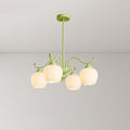 Lomance Lily Chandelier 4 heads ? 22.4″ x H 26″/ Dia 57cm x H 66cm / Green Chandelier