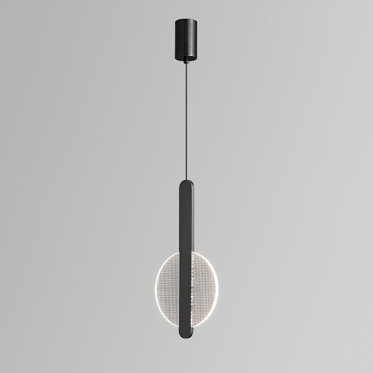 Loomis Pendant Lamp Model A ∅ 7.9″ x H 16.5″ / Dia 20cm x H 42cm / Black / Three-color changing light Pendant light