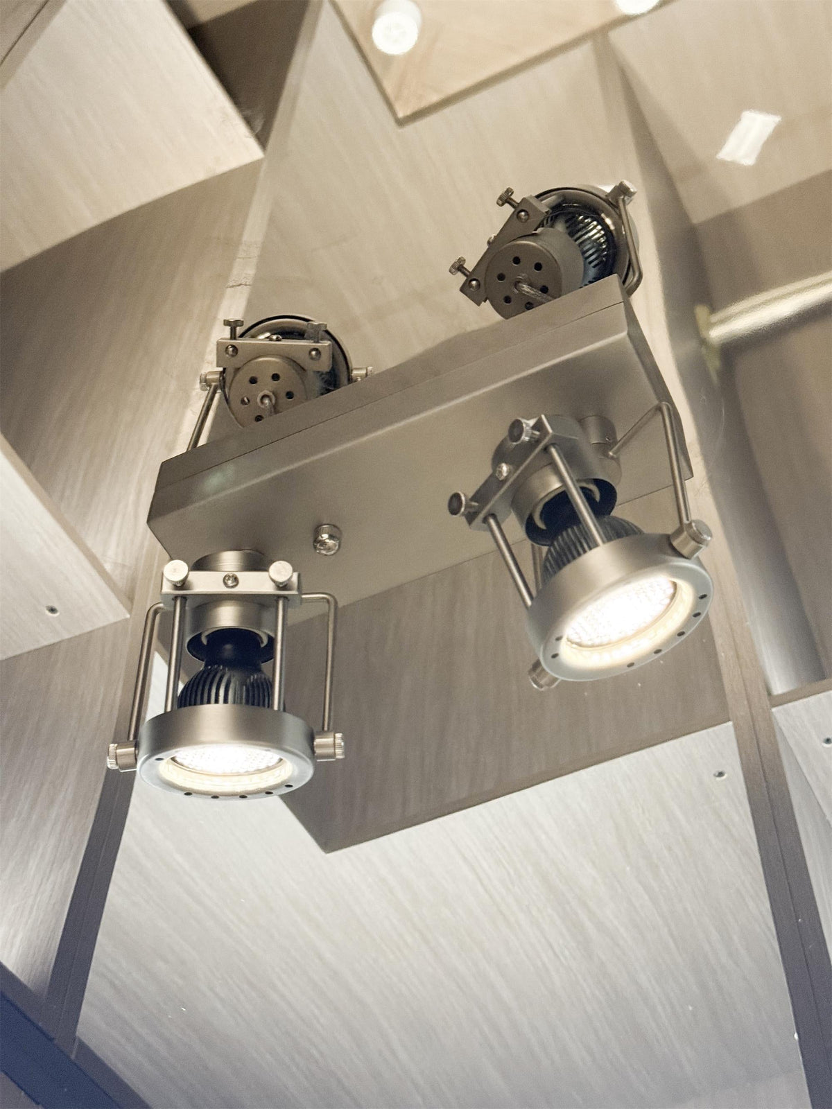 Lucide Industrial Multiple Ceiling Lamp